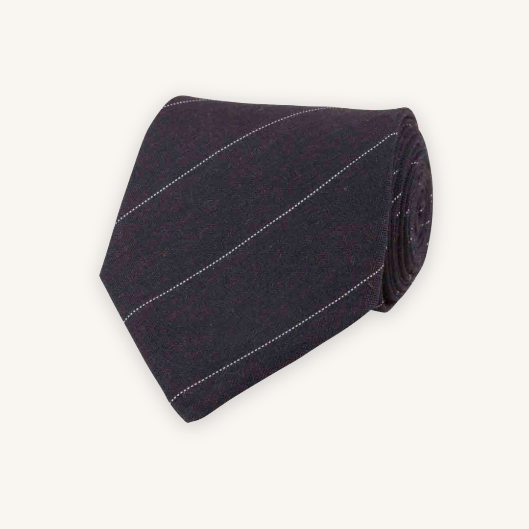 Burgundy Cotton Tie