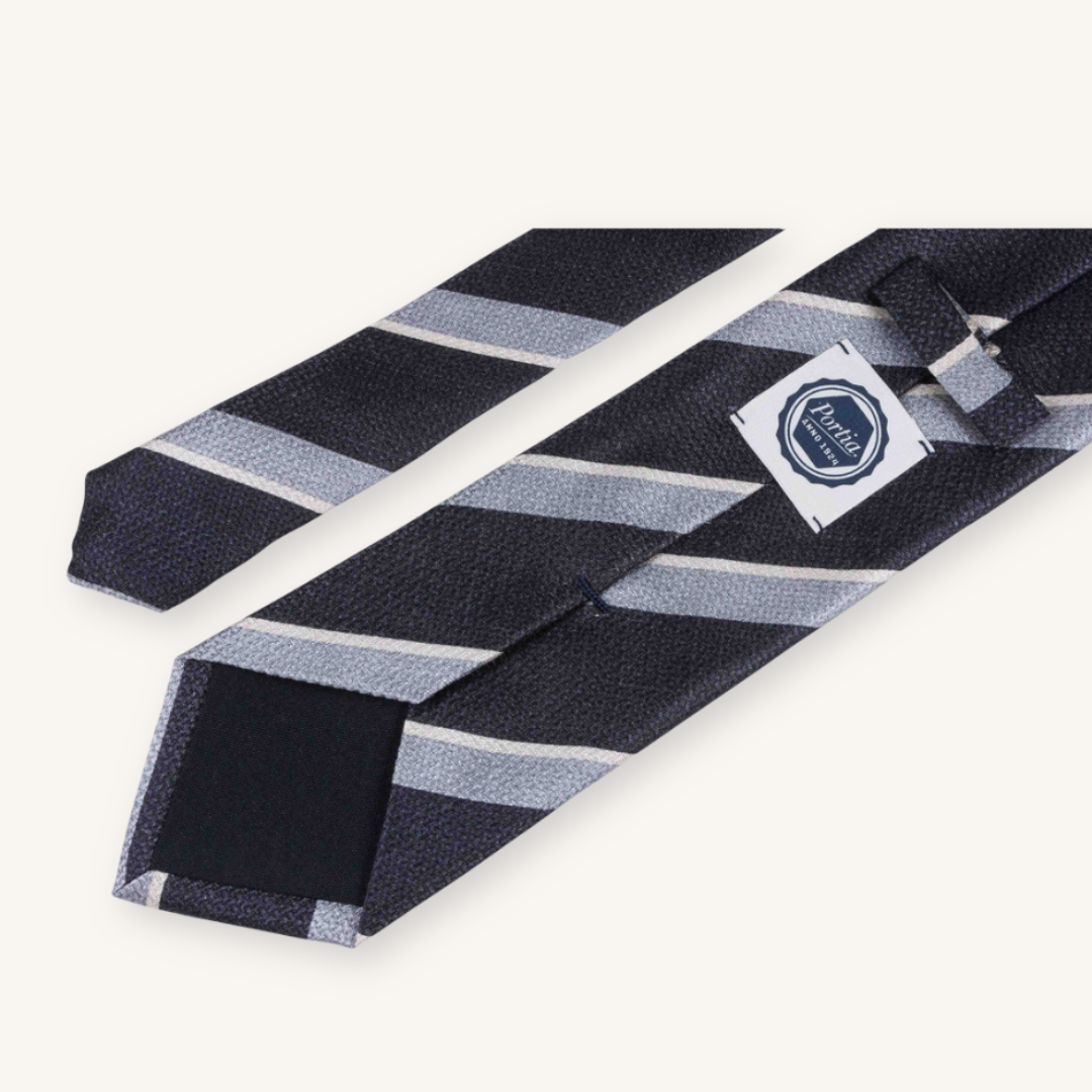 Dark Grey Silk Tie