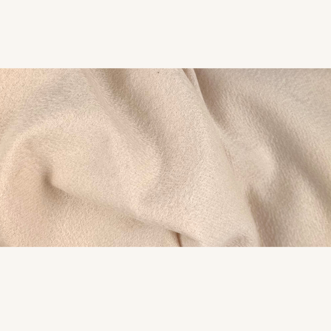 Light Beige Cashmere Scarf