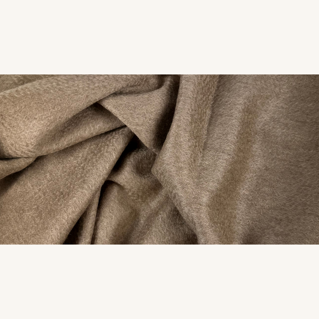 Dark Beige Cashmere Scarf