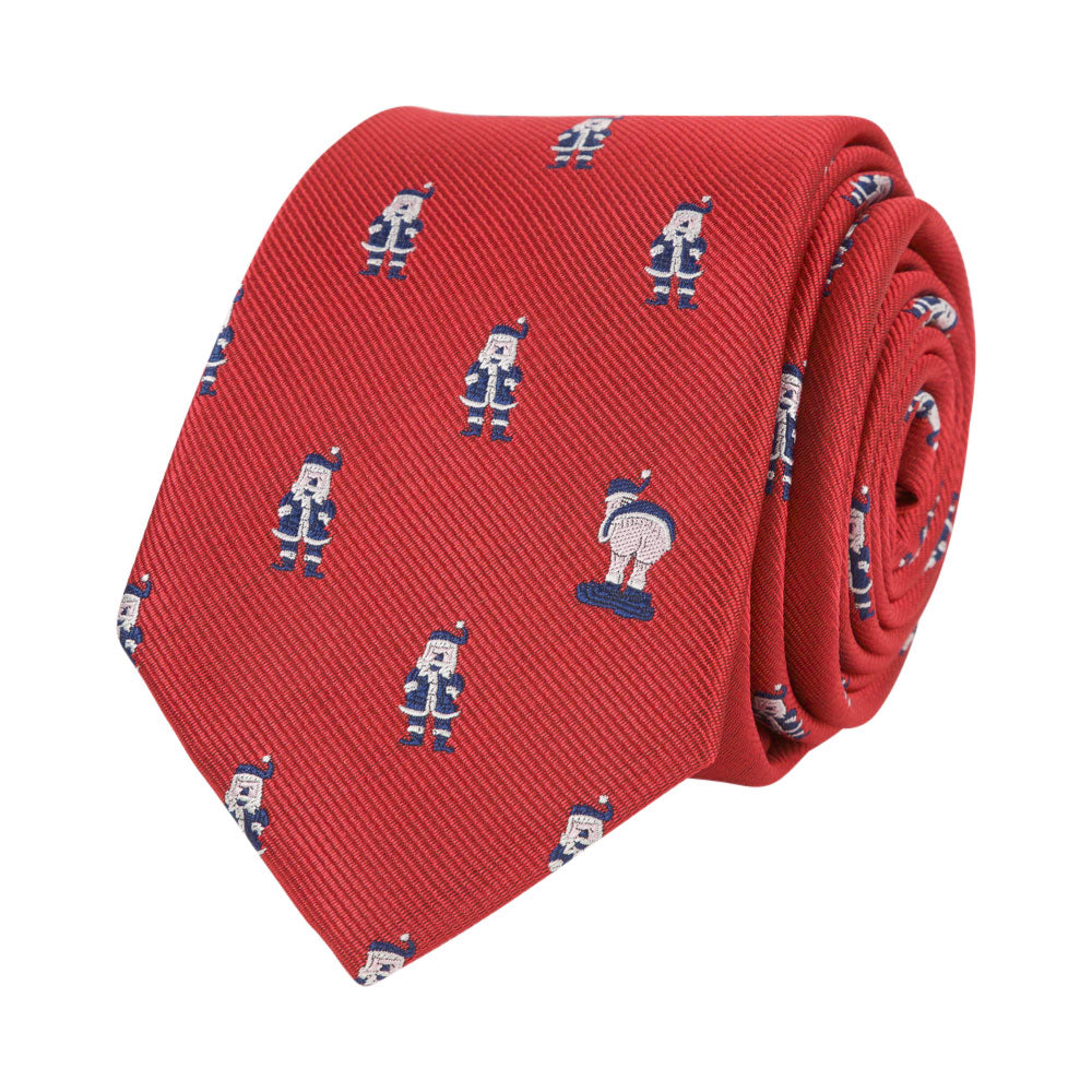 Red Funny Santa Tie